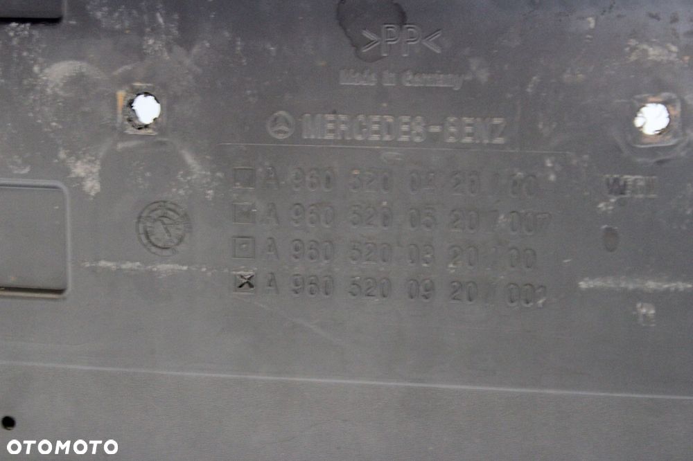 MERCEDES ACTROS MP4 BŁOTNIK LOW DECK LEWY TYŁ NADKOLE LEWE TYLNE 9605200920 - 4