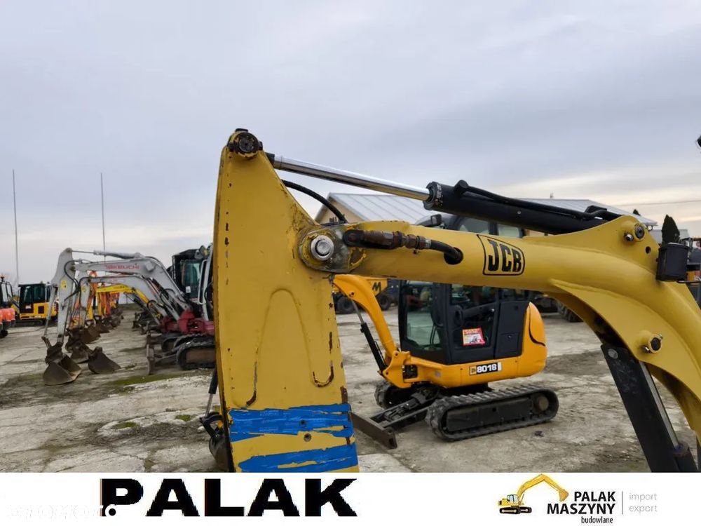 JCB Mini koparka JCB 8018  ,2007 rok RAMIĘ  LONG - 14