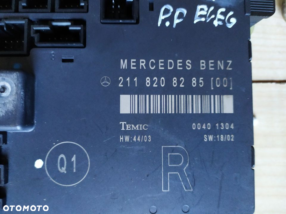 MERCEDES E 211 moduł zamka  drzwi sterownik RÓŻNE  NUMERY - 5