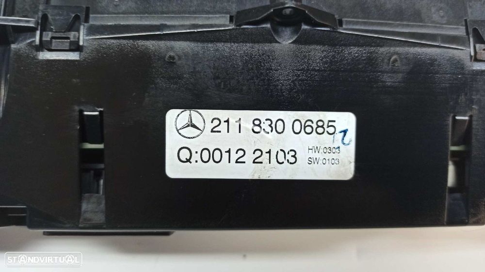 COMANDO CLIMATIZADOR MERCEDES CLASE E (W211) BERLINA E 400 CDI (211.028) - 13