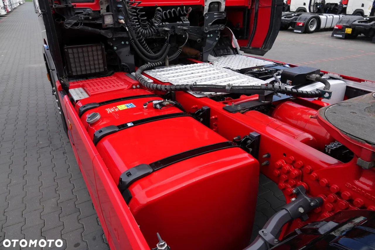 Scania S 500 / RETARDER / HYDARAULIKA / PRZÓD NA PODUSZKACH / KLIMA POSTOJOWA / ALUFELGI / OPONY 100% / PO KONTRAKCIE SERWISOWYM / SPROWADZONY - 13