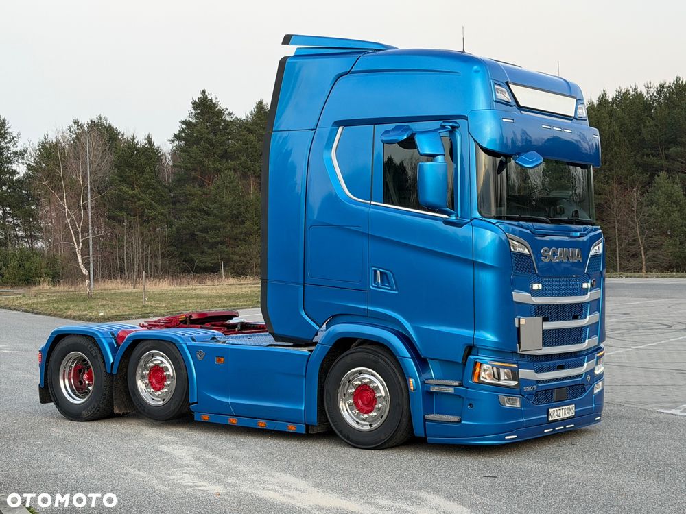 Scania 530s Pusher 6x2/4 oś skretna twinsteer v8 scania perfekcyjny stan pełna możliwa opcja - 4
