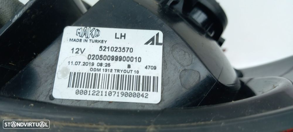 Farolim esquerdo FIAT Panda (312_, 319_) - 5