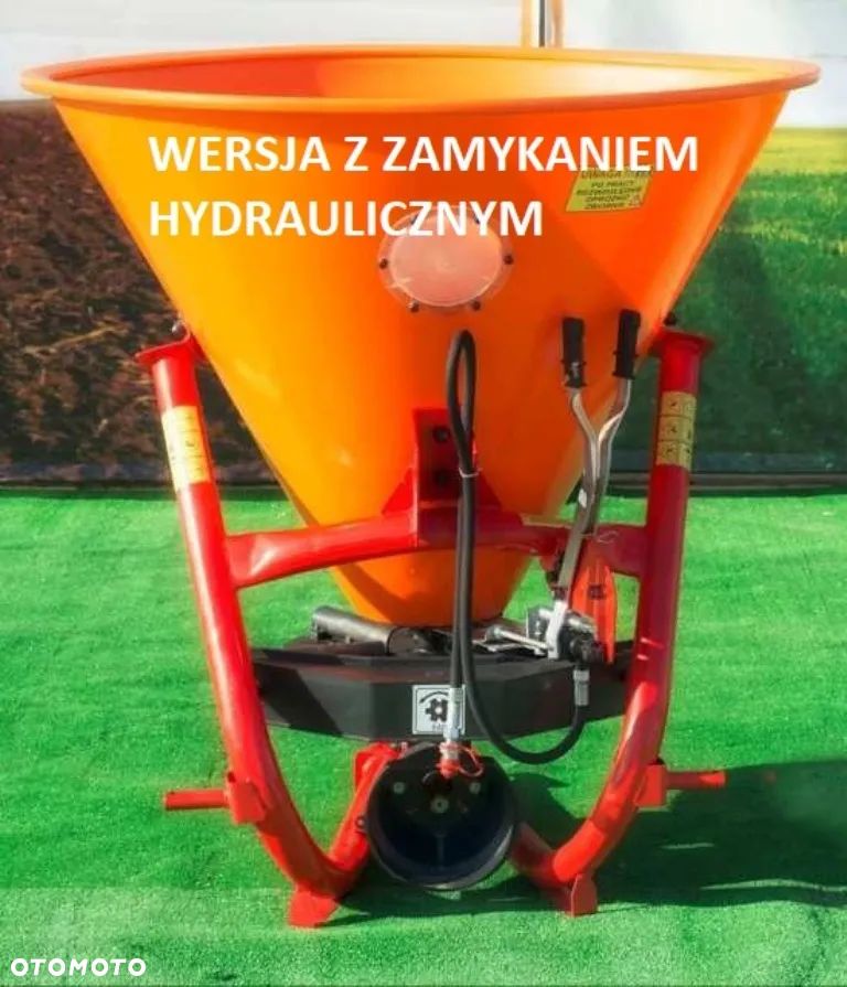 Rozsiewacz nawozów lejkowy 350 L Dexwal Transport Raty - 3