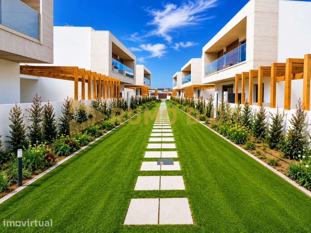 Moradia T4, garagem e piscina em Condomínio privado Albufeira - Grande imagem: 4/41