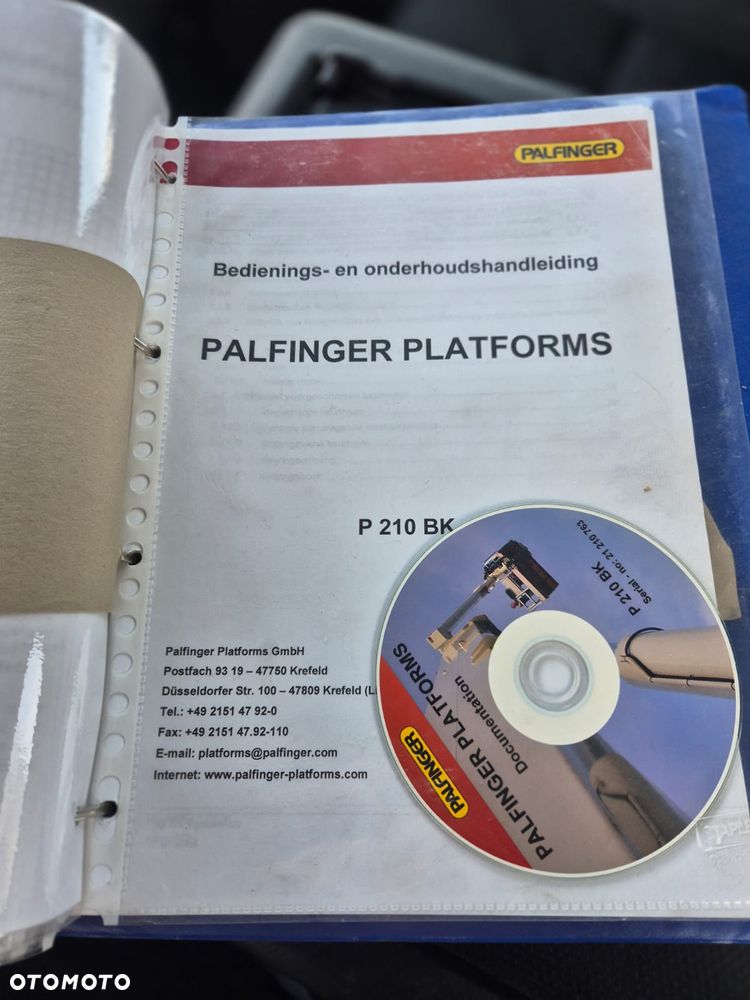 Nissan Cabstar NT400 35.12 Podnośnik koszowy Palfinger P210BK Euro5 Zwyżka - 8