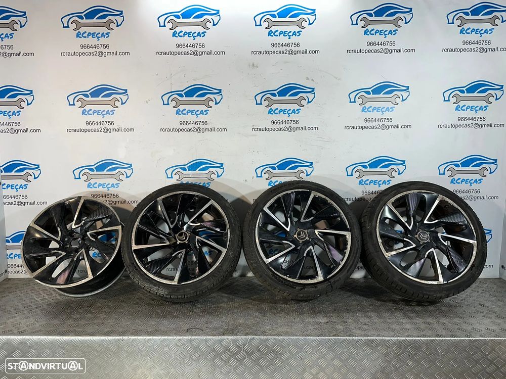 .Conjunto Jantes 19 Originais Citroen DS DS5 DS4 8.5J ET29 4x108 - 3