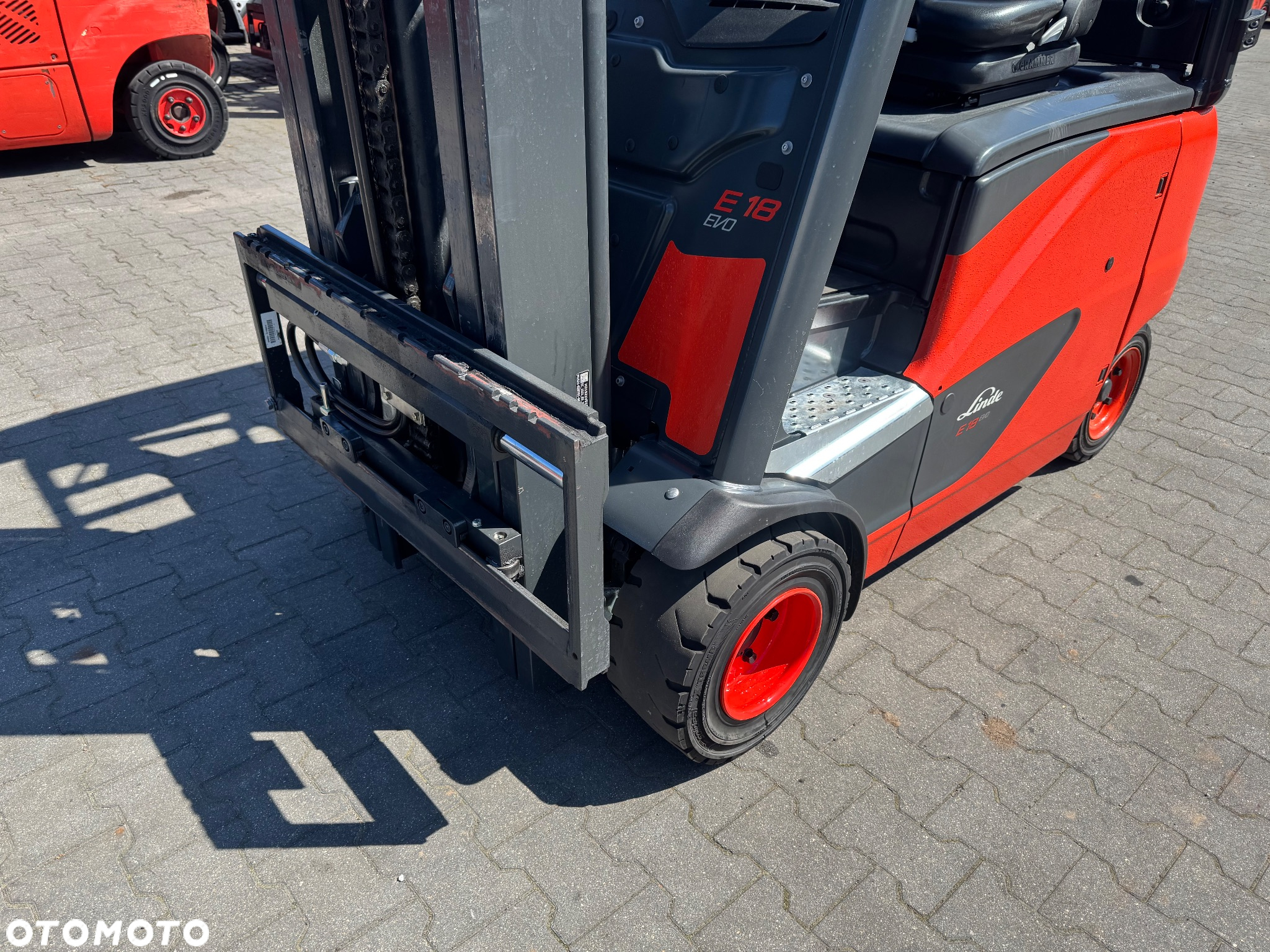 Linde E18 EVO Tylko 1750mth 2019r triplex 6,22m przesuw h16 h18 h20 e20 toyot - 6