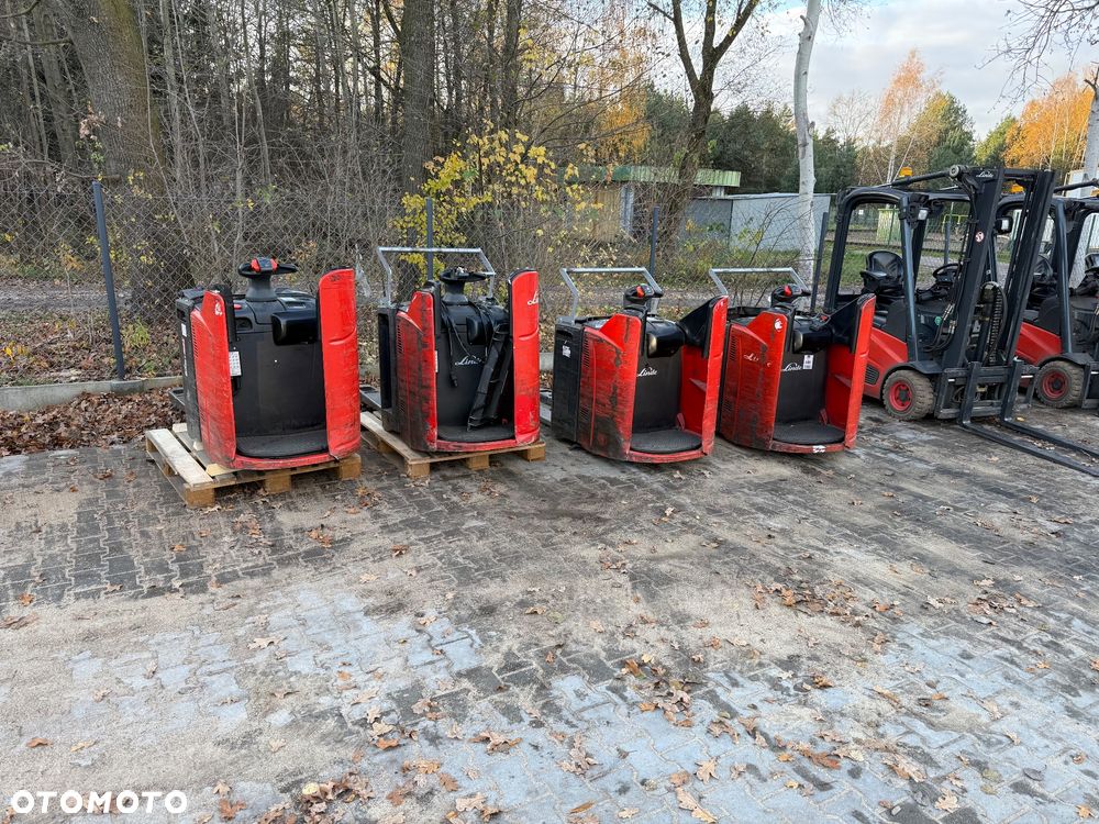 Linde T20 pakiet 4 sztuk wózek widłowy paleciak rydwan - 12