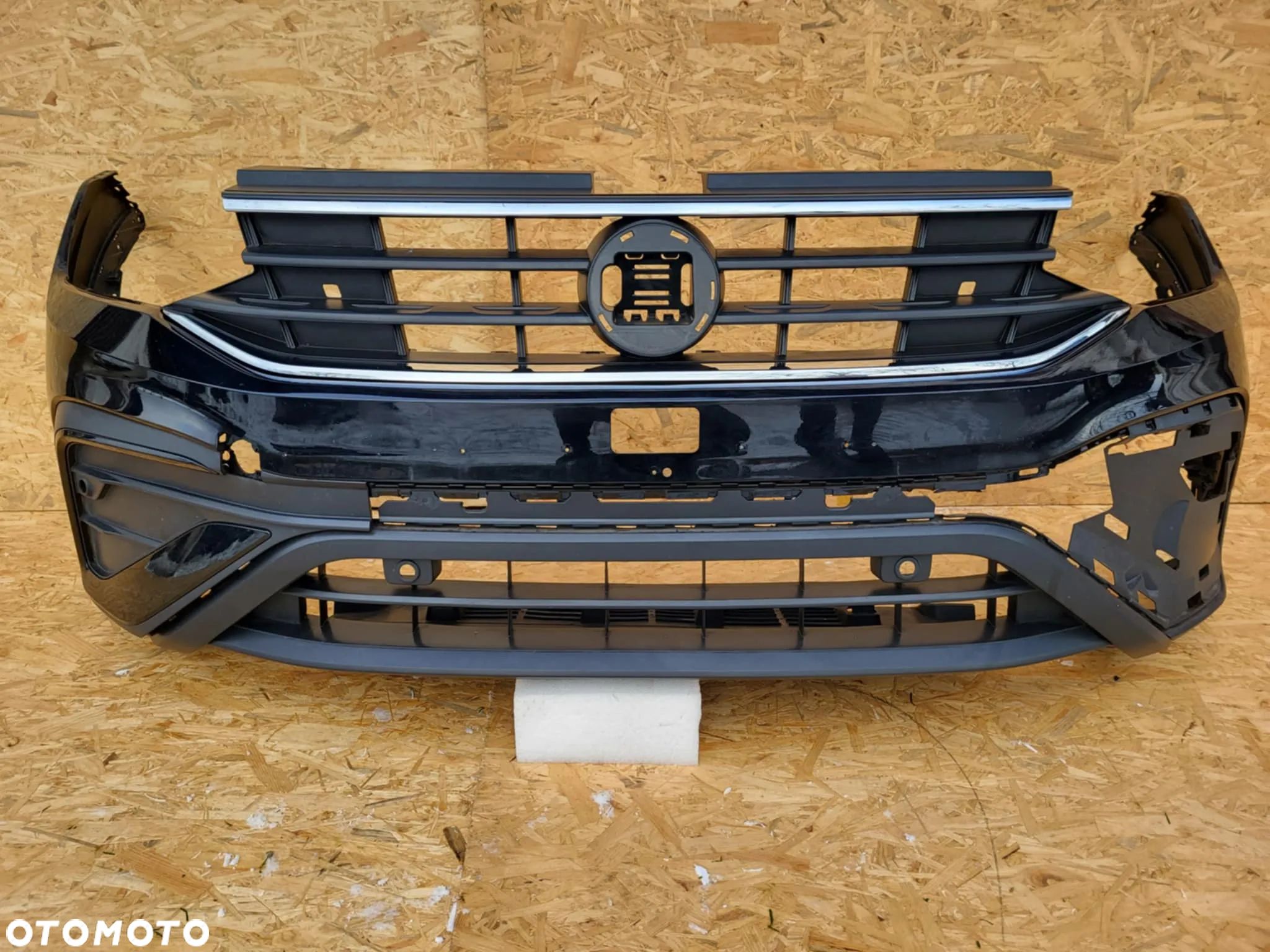 VW TIGUAN II LIFT ALLSPACE  ZDERZAK PRZÓD 5NN807221B - 1