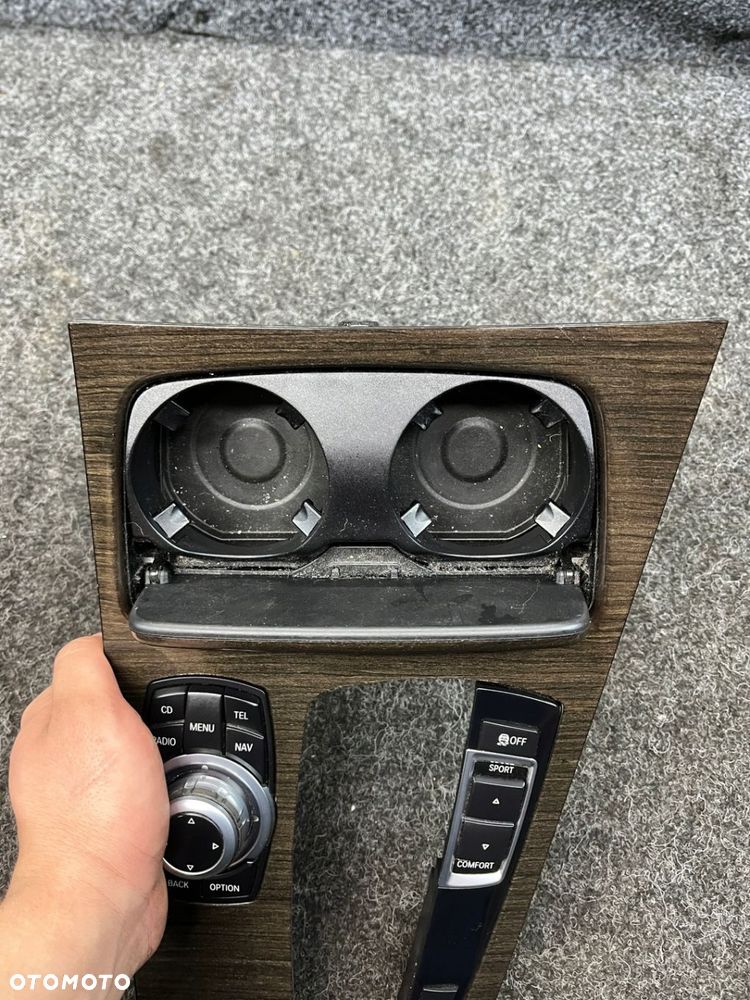 bmw f01 seria 7 ramka lewarka zmiany biegów 9113863 11419110 - 3