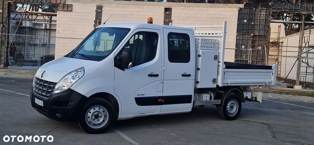 Renault MASTER KIPER BRYGADÓWKA 7 OSÓB KLIMA SKRZYN KJA DYSTRYBUTOR PALIWA NOWE OPONY - 3