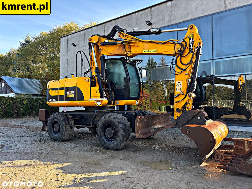 JCB JS 145 W KOPARKA KOŁOWA 2011R. | JS 130 160 313 315 CAT KOMATSU PW 140 - 4