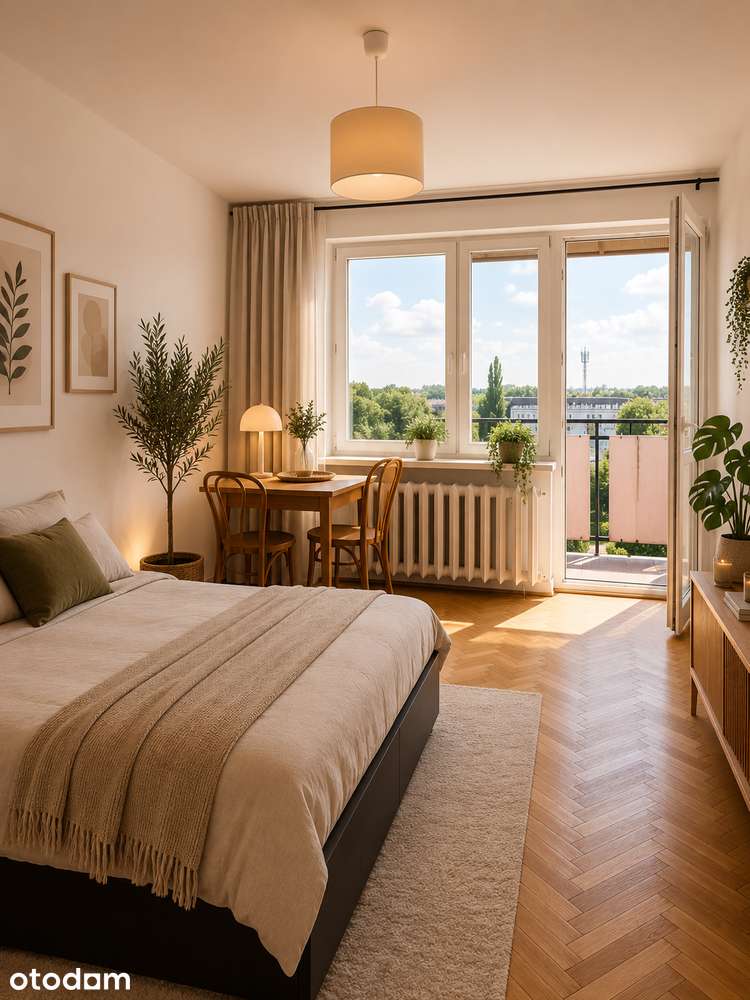 3 pokoje Balkon Ciche Dębowy parkiet Idealne pod inwestycję