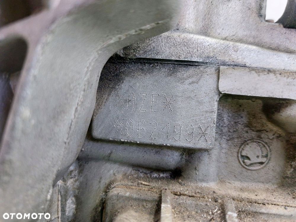 Silnik benzyna Skoda Fabia  I 1999-2008 1.4B 58 KM KOD:AZE SPRZĘGŁO 314 TYŚ - 14