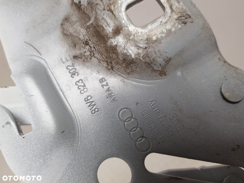 BIAŁY ZAWIAS ZAWIASY MASKI PRAWY AUDI A5 2 S5 II 8W 8W6 B9 16-24 8W6823302E - 4