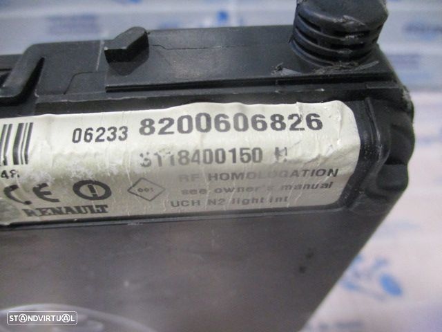 Caixa Fusiveis 8200623827 8200606826 S118400150  RENAULT MEGANE 2 2006 1.5DCI 105CV 5P CINZA ORIGINAL SIEMENS - 3