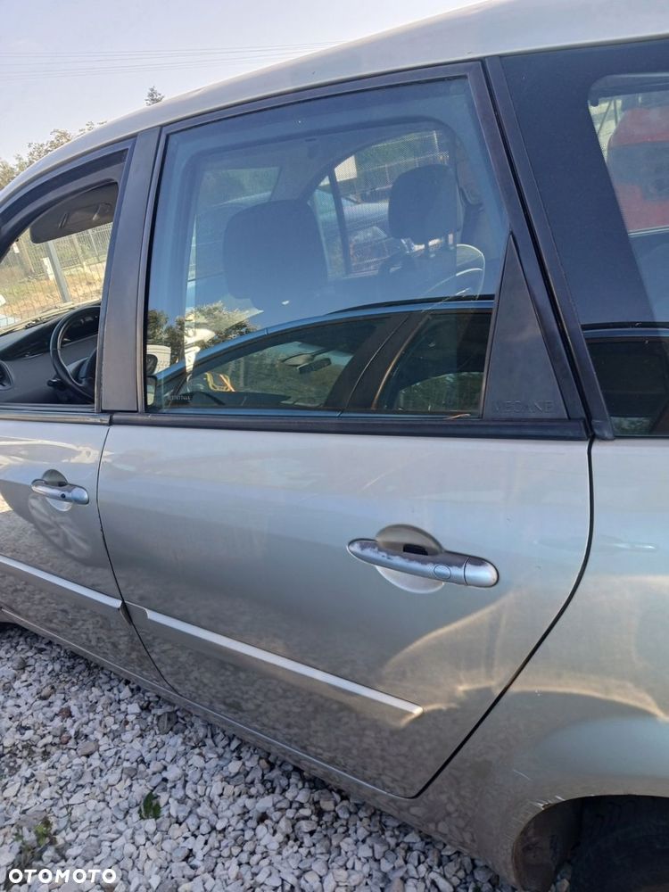 DRZWI LEWY TYŁ RENAULT SCENIC II 2 TED11 2004-2008 ROK - 1