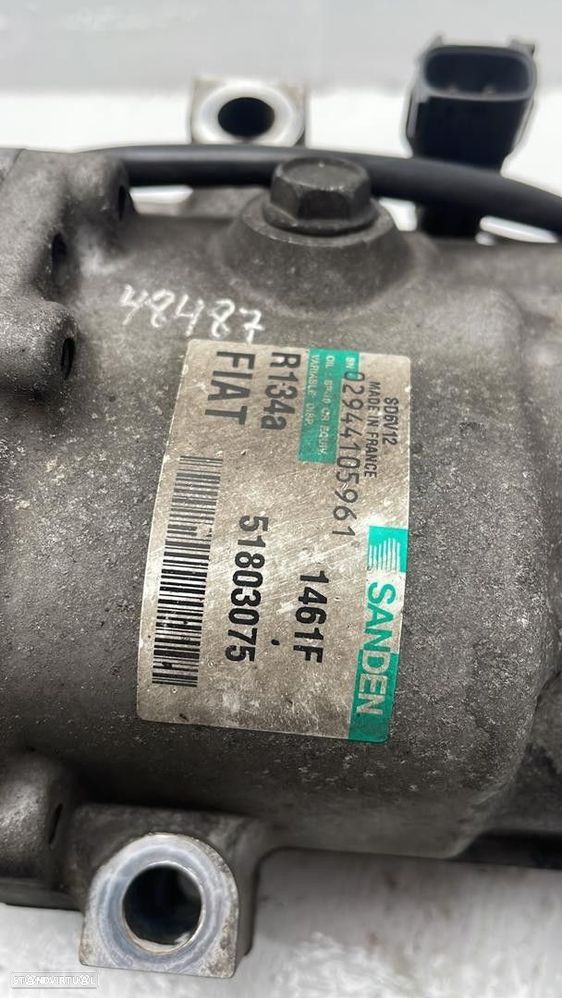 COMPRESSOR AR CONDICIONADO FIAT DOBLO CARGO 2009 - 4