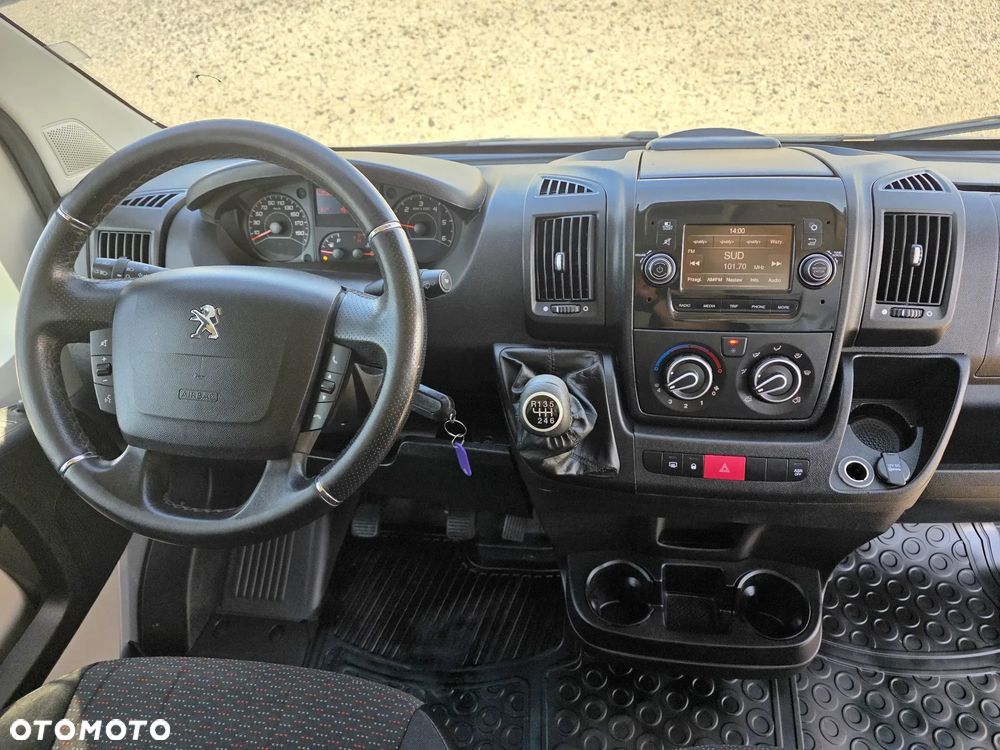 Peugeot BOXER 2,0 HDI 130 KONNY ŚREDNIAK WYSOKI L2H2 KLIMA WEBASTO 2 X BOCZNE DRZWI GWARANCJA LEDY - 22