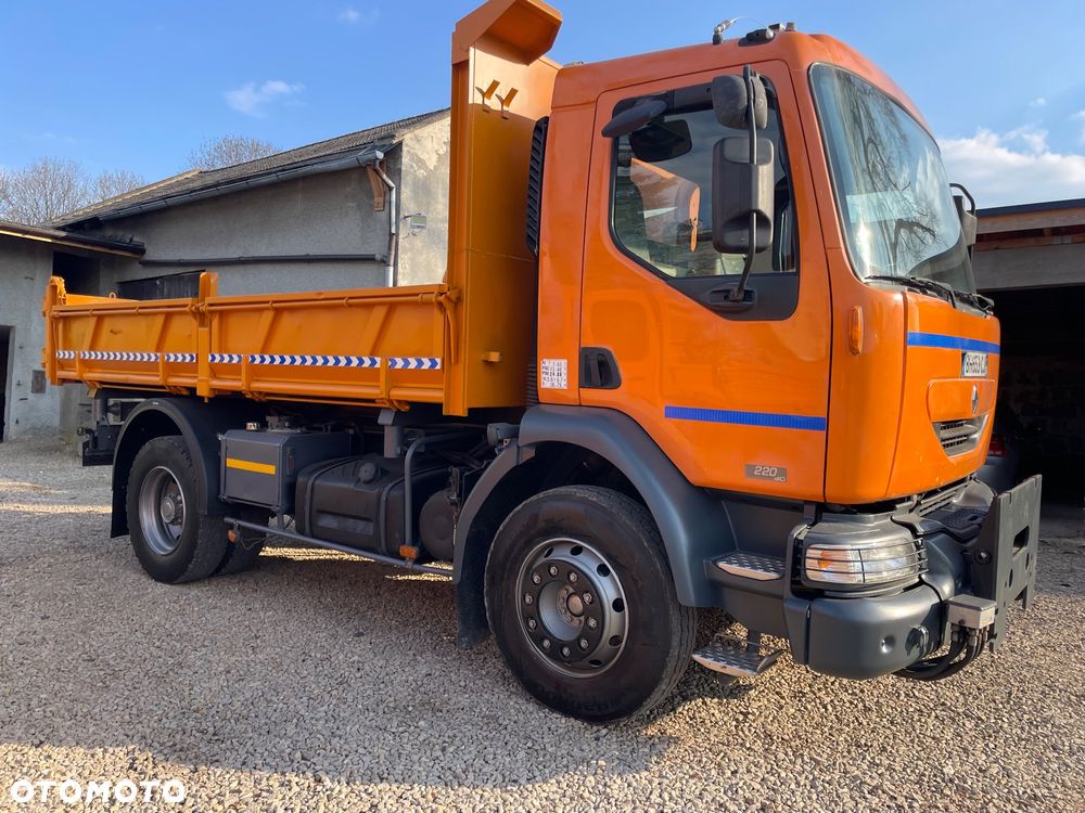 Renault Midlum. M 220.13  KERAX PREMIUM Stan !!!! Pługo-Piaskarka - 8