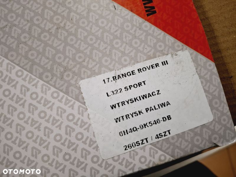 RANGE ROVER L322 3.6 D WTRYSKIWACZ WTRYSK PALIWA 6H4Q-9K546-DB - 4