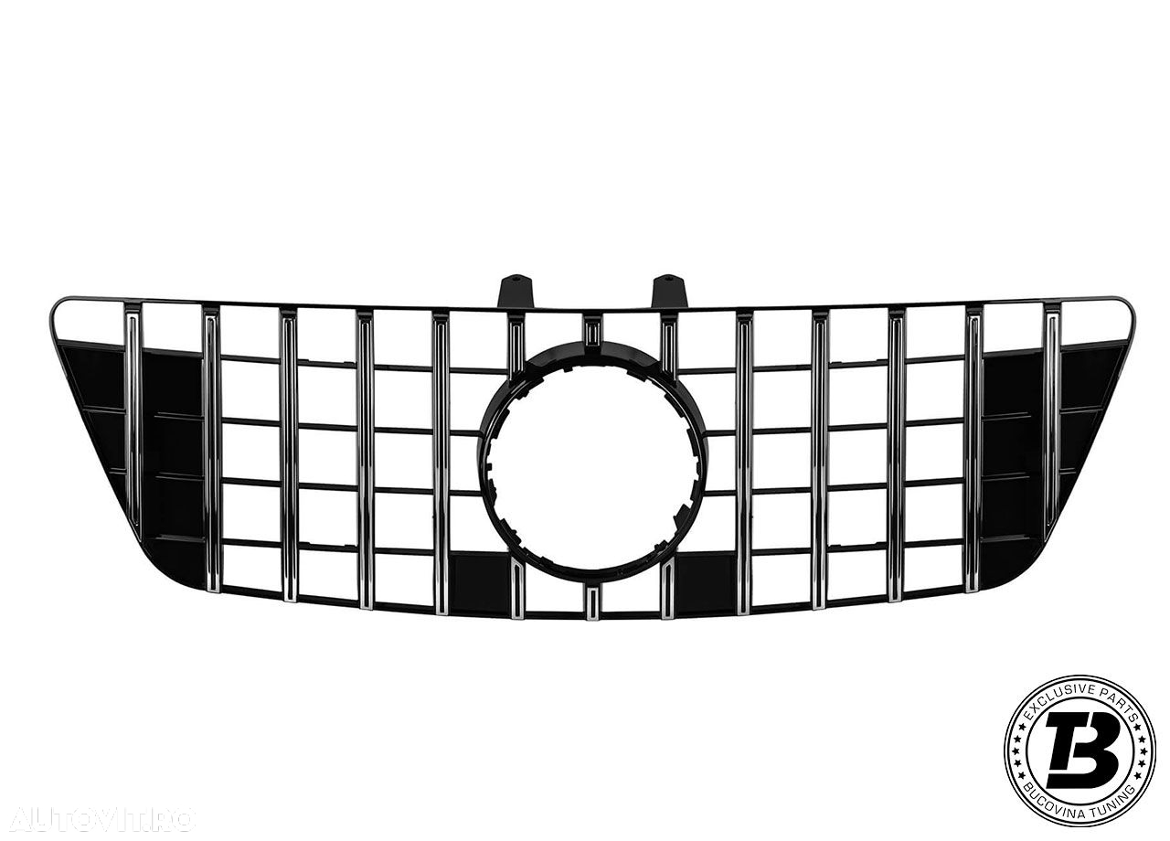 Grila compatibila cu Mercedes ML W164 Panamericana Crom Design - 6