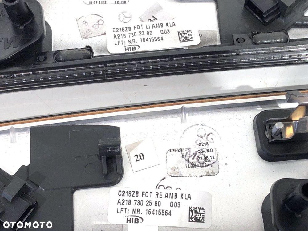 LISTWY DEKOR  MERCEDES-BENZ CLS (C218) 2011 - 2017 CLS 350 CDI / d (218.323) 195 kW [265 KM] olej - 16