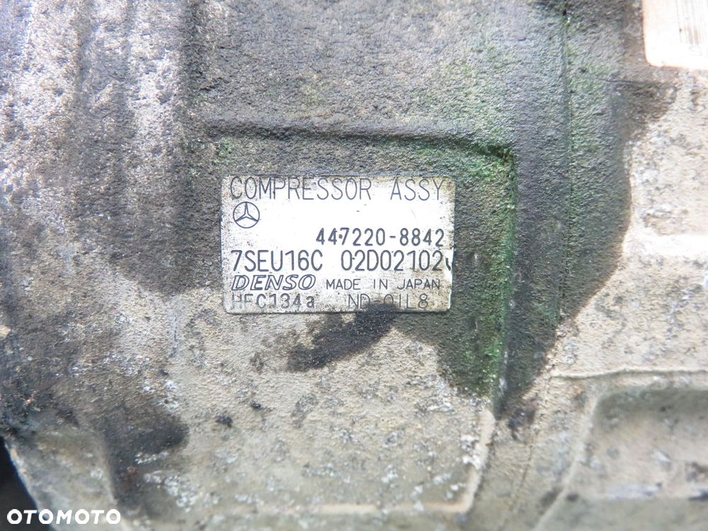 KOMPRESOR KLIMATYZACJI MERCEDES W203 C200 4472208842 7SEU16C - 6