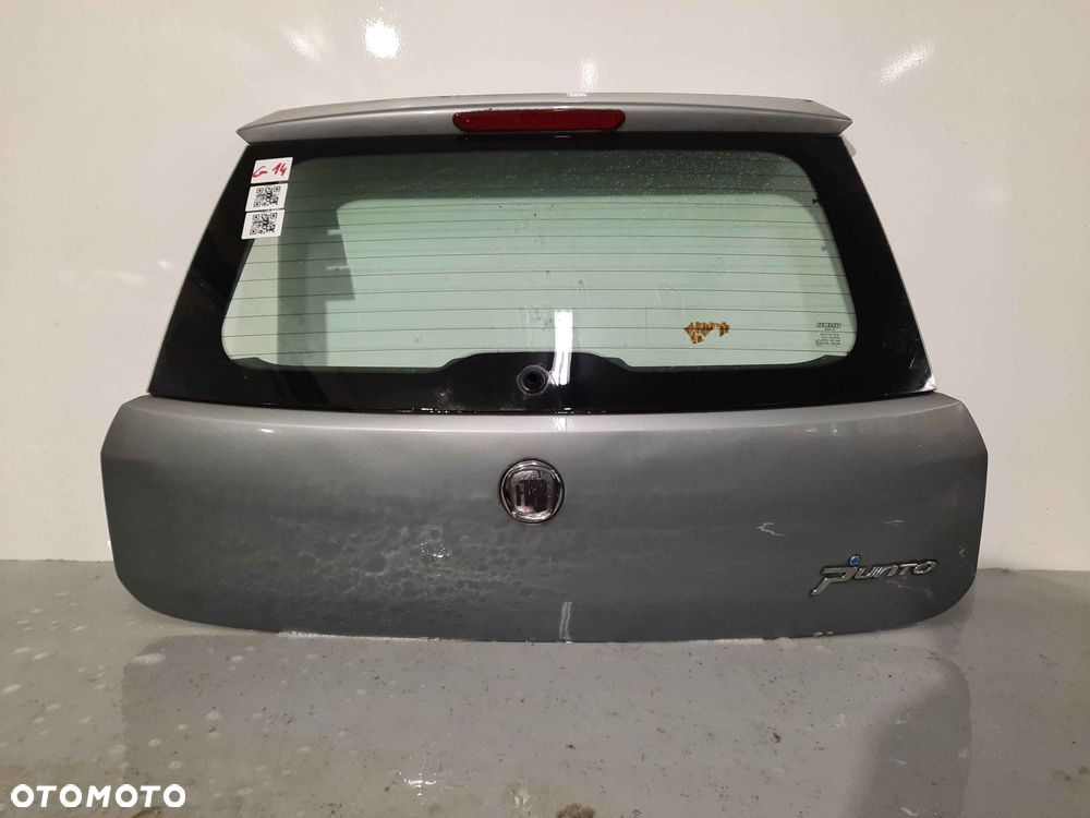 ! KLAPA TYŁ TYLNA BAGAŻNIKA DO FIAT GRANDE PUNTO 595/A SZARY - 5