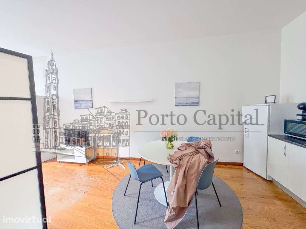 T0 Mobilado para Arrendamento Na Rua Cândido dos Reis No Porto - Grande imagem: 4/20