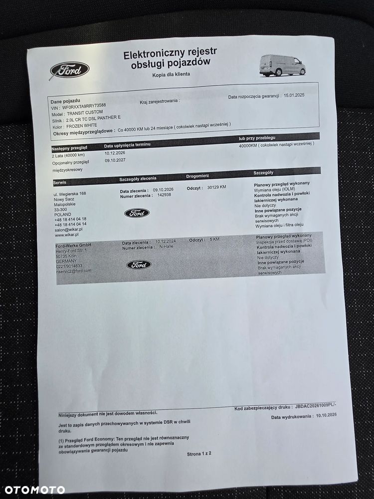 Ford Transit Custom L2H1 LKW 4x4 Autm Trend - 25