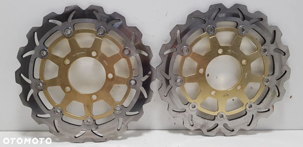 Kawasaki KLE 650 Versys 05-09 NOWE Tarcza Tarcze Hamulcowe Przód - 1