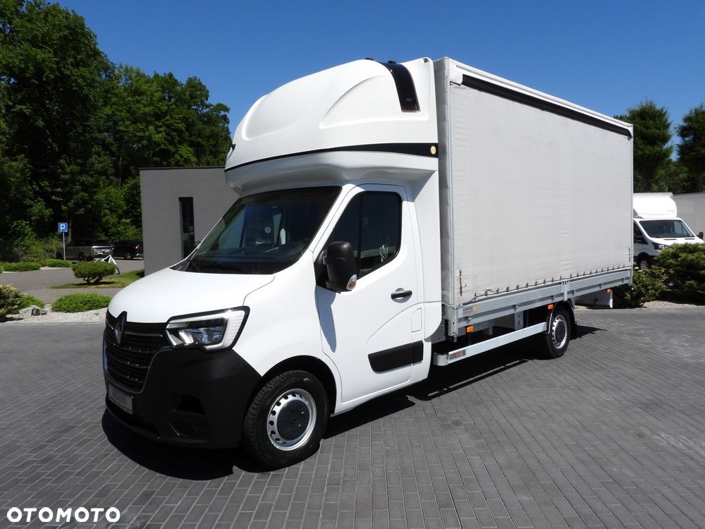 Renault MASTER  PLANDEKA 10 PALET WEBASTO TEMPOMAT LEDY PNEUMATYKA KLIMATYZACJA  165KM - 22