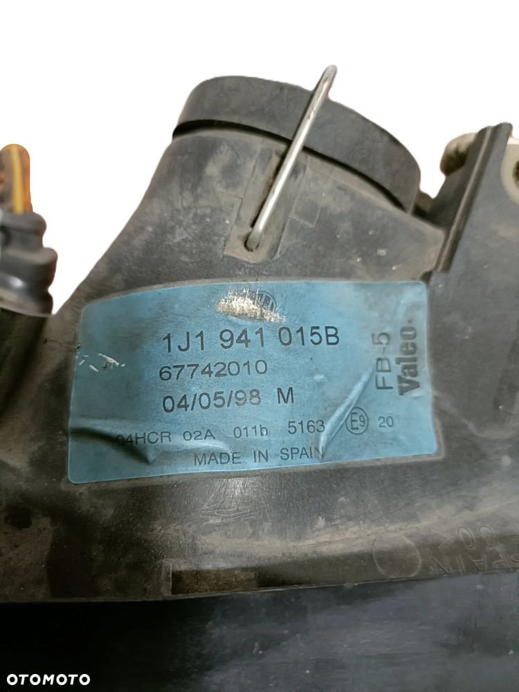 VOLKSWAGEN GOLF IV 97-06 LAMPA LEWY PRZÓD LEWA PRZEDNIA LP EU - 13