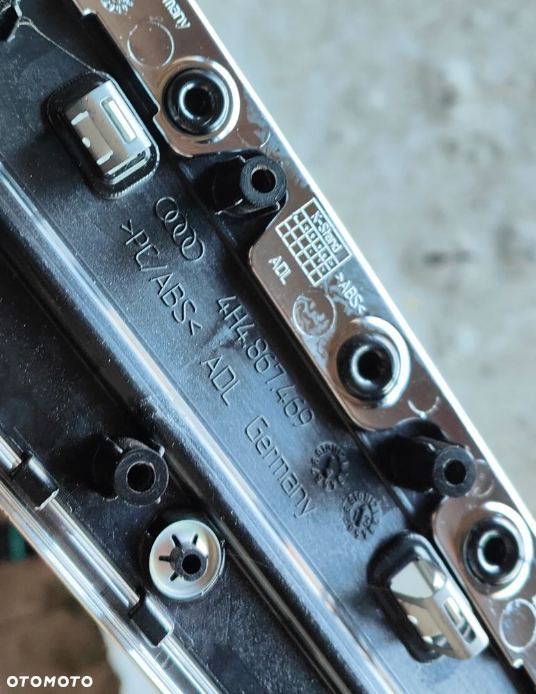 AUDI A8 D4 14r LISTWA DEKOR DRZWI 4H4867469 - 3