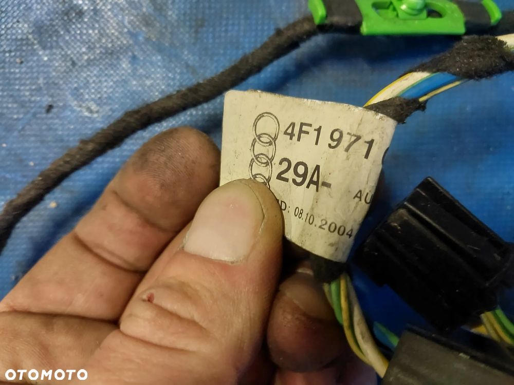 Wiązka drzwi Audi A6 C6 prawe lewe przód tył przednie tylne 4F1971029A KOMBI SEDAN AVANT DOSTĘPNE - 2