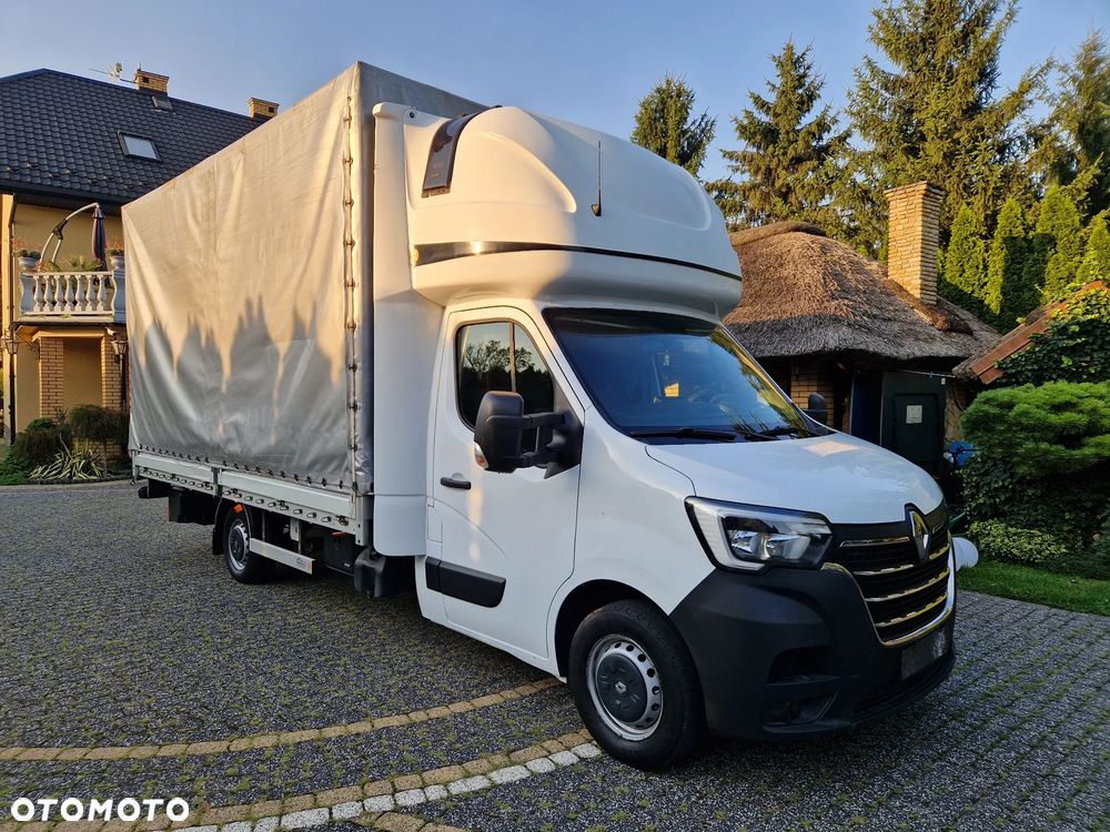Renault MASTER 2.3+PLANDEKA-FIRANKA+WINDA+10 EP+SALON POLSKA/PIERWSZY WŁAŚCICIEL+GOTOWY DO PRACY O K A Z J A+IDEALNY STAN - 2