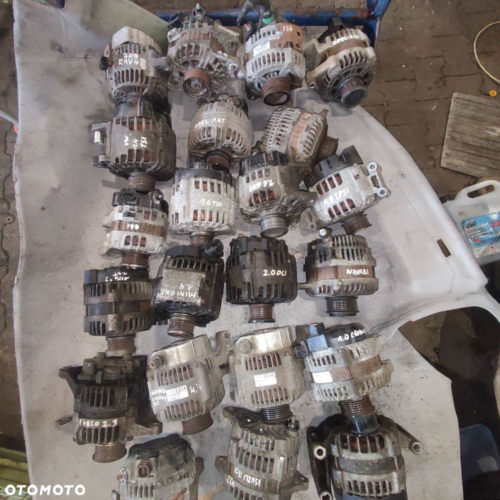 volkswagen lt rozrusznik alternator - 14