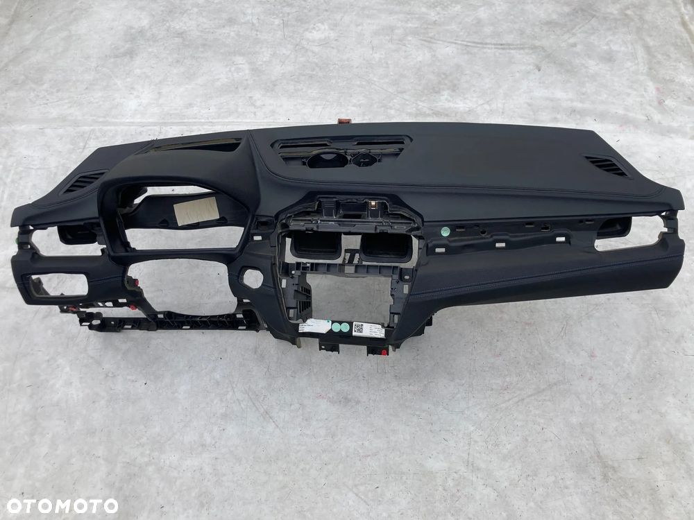 BMW X1 F48 X2 F39 DESKA KONSOLA KOKPIT PULPIT PÓŁKA PARAPET PODUSZKI POWIETRZNE KIEROWCY PASAŻERA AIRBAG PASY PAS SZYTA NIĆ SKÓRA na wymianę od RĘKI Raz2 !!! - 3