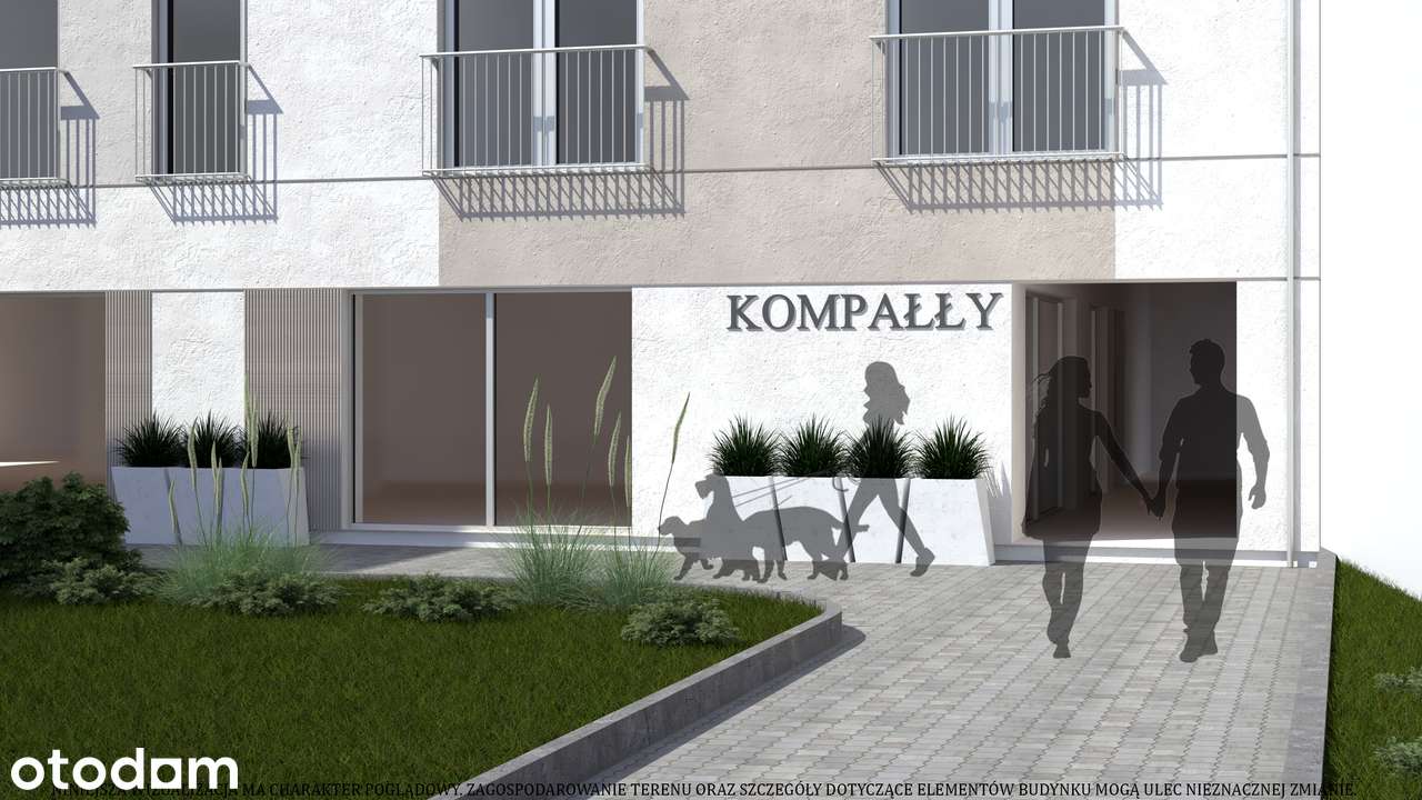 Przestronna kawalerka nr 4 | 42,19m² | GARDEROBA | 1. PIĘTRO