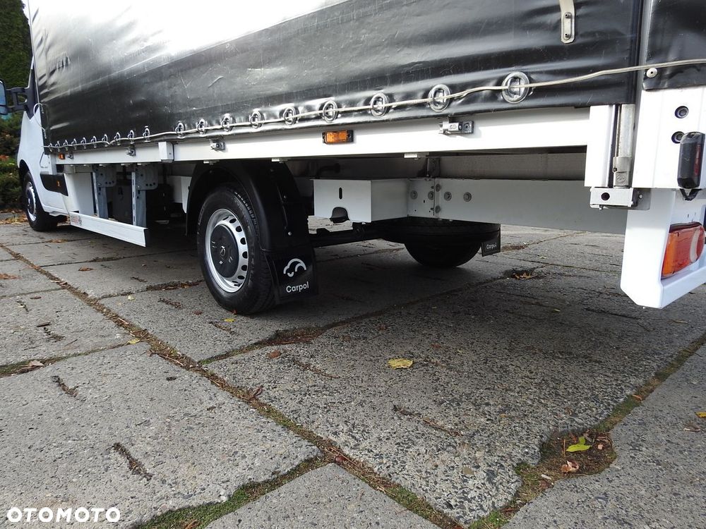 Opel MOVANO PLANDEKA 10 PALET WEBASTO TEMPOMAT KLIMATYZACJA LEDY PNEUMATYKA  165KM - 17