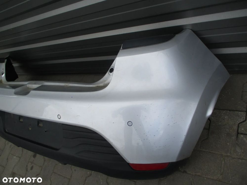 RENAULT CLIO IV 4 2012-2016 ZDERZAK TYLNY 4xPDC TED69 SREBRNY - 3