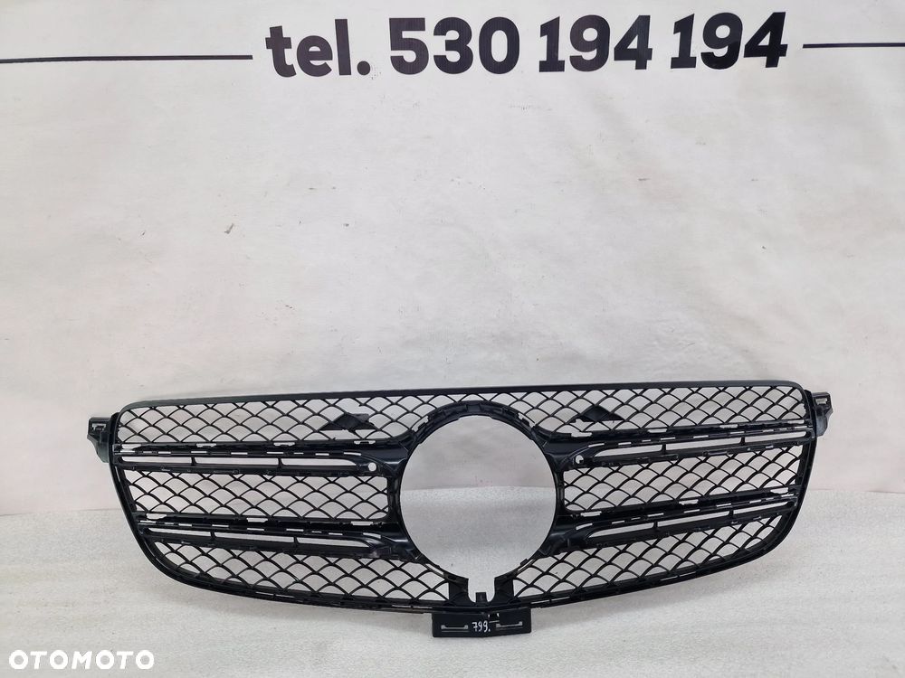 MERCEDES GLE W166 AMG POD KAMERE 15- ATRAPA / GRILL PRZEDNI PRZÓD , NR A1668880260 , NR AUKCJI N799 - 1