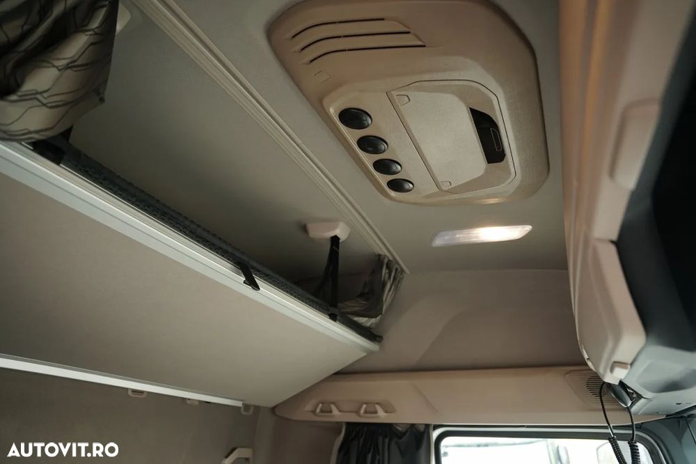 DAF XF 480 / CORTINĂ / 6X2 / I-PARK COOL / PUNTE RIDICATĂ / ȘINGĂ BOGIE / CONTRACT DE REPARAȚIE POST-SERVICE - 35