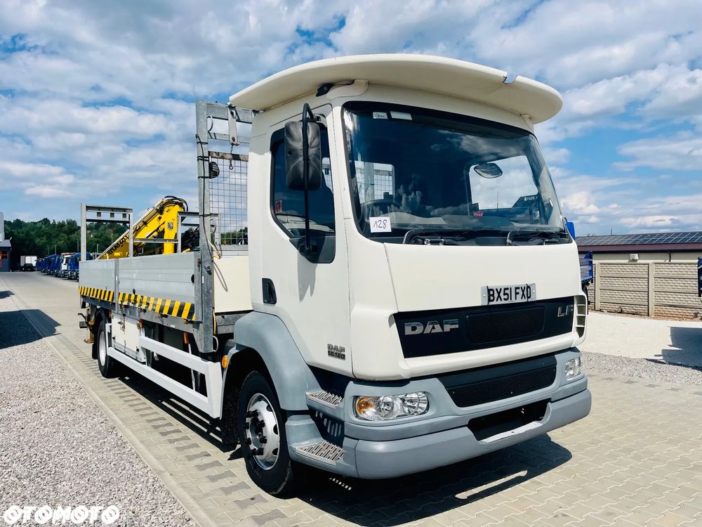 DAF DAF DAF LF CF 55.180 / 13 ton DMC / 104 tys km !!! / HDS żuraw dzwig kran Krane - 1