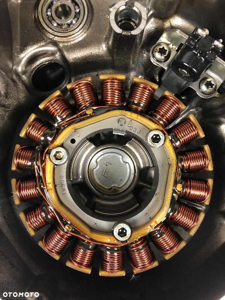 Yamaha MT-07 13-20 Dekiel Pokrywa Silnika Stator Stojan Alternator - 8