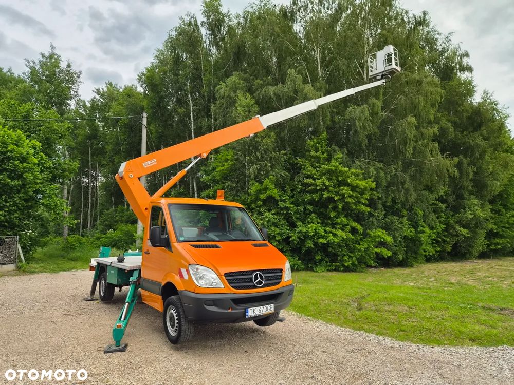 Mercedes-Benz Sprinter 311 CDI Podnośnik koszowy ESDA TL2200 22m Zwyżka z Niemiec - 9