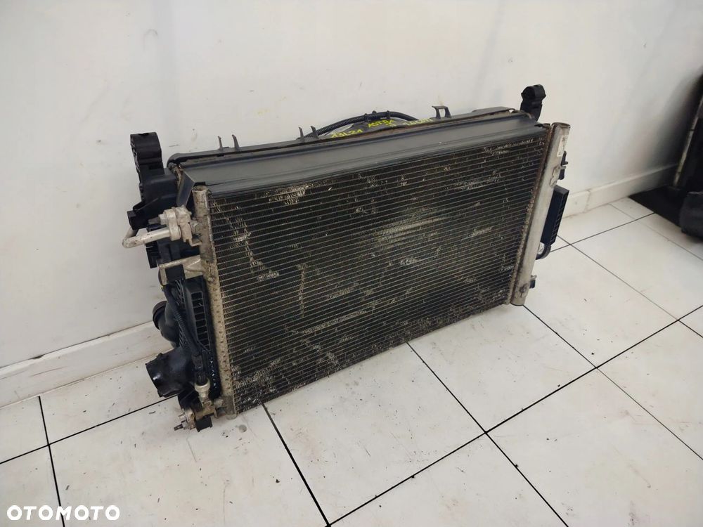 OPEL ASTRA J LIFT 12R- KOMPLET CHŁODNIC WENTYLATOR 1.6 CDTI - 3
