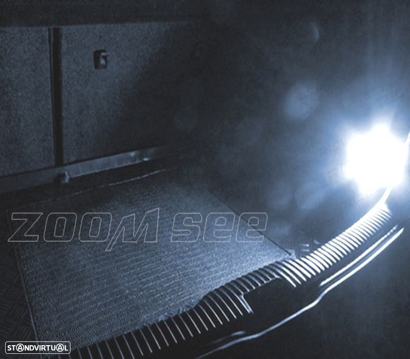 KIT COMPLETO 11 LAMPADAS LED INTERIOR PARA VOLKSWAGEN VW GOLF CABRIO CABRIOLET MK6 12-16 - 4